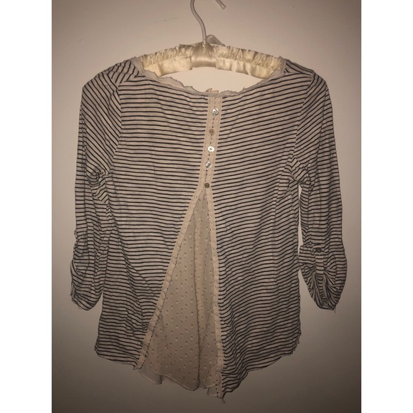 Anthropologie mid sleeve top - Picture 3 of 5